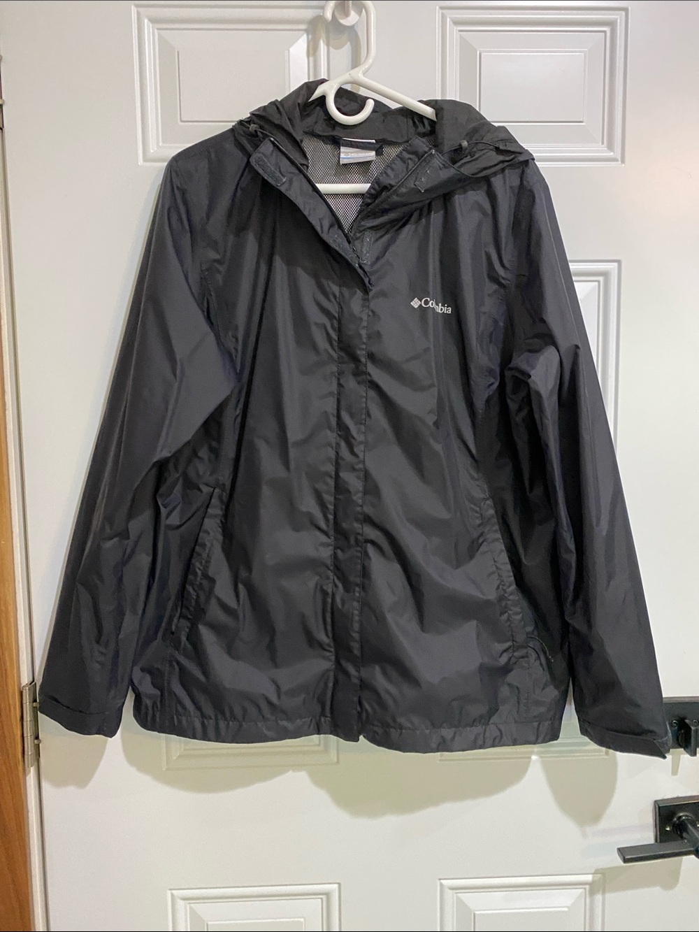 Columbia Black Hooded Women's jacket